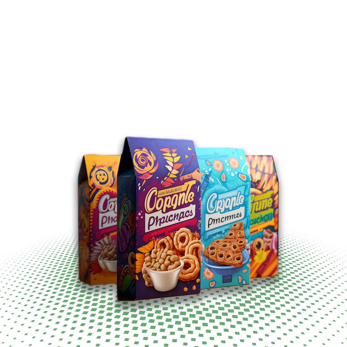 custom cookies mylar bags ()